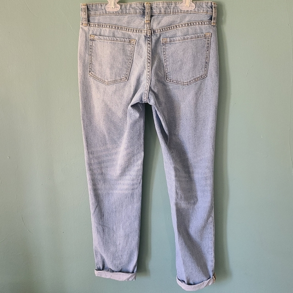 GAP Boyfriend Fit Light Jeans Size 4/27R - Picture 5 of 8